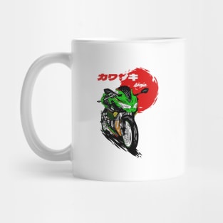 Japanese Kawasaki Motorcycle Mug